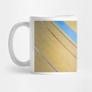 Velodrome track abstract Mug